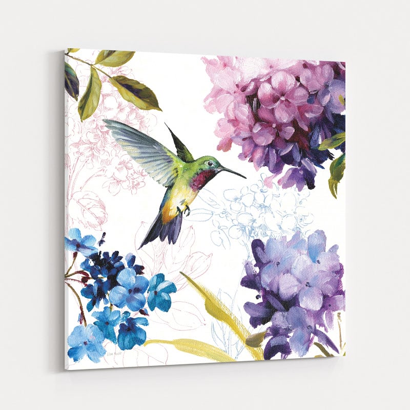Spring Nectar Square II by Lisa Audit wall art