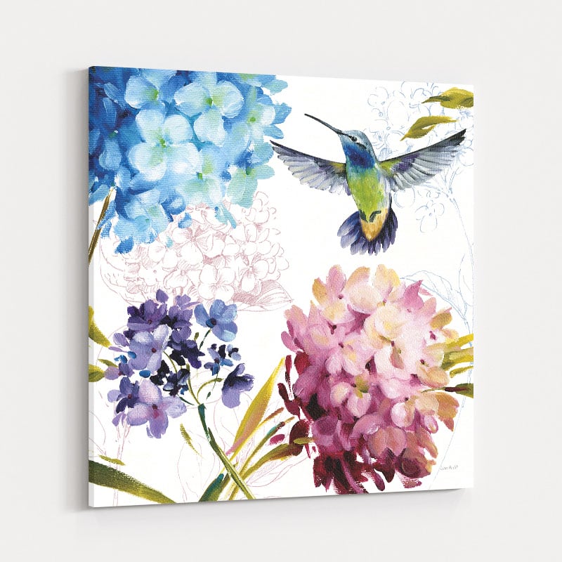 Spring Nectar Square III by Lisa Audit wall art
