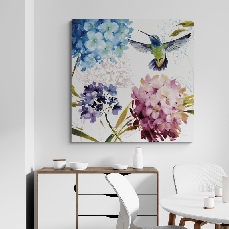 Spring Nectar Square III by Lisa Audit wall art from Glam Wall Art