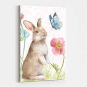 Spring Softies Bunnies II Pink by Lisa Audit wall art