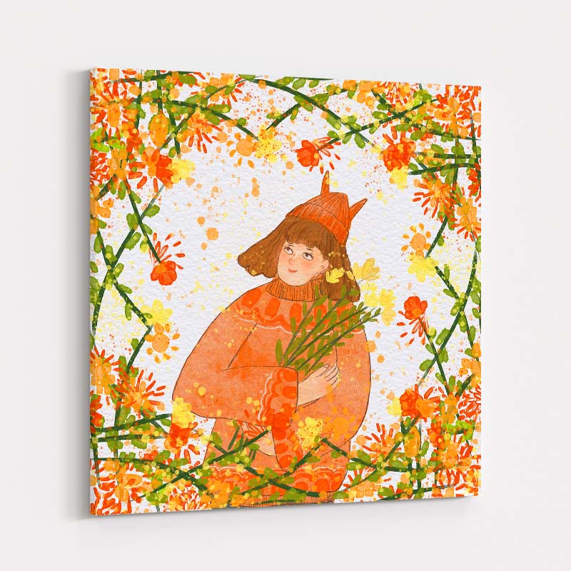Spring Story - Spring Blossoms by Lisha Sun wall art