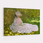 Springtime 1872 by Claude Monet wall art