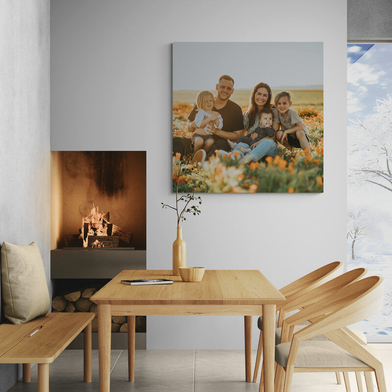 Square Custom Photo Print wall art
