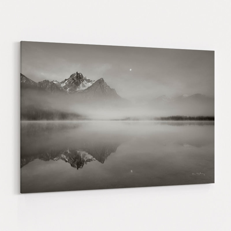 Stanley Lake Idaho Bw by Alan Majchrowicz wall art