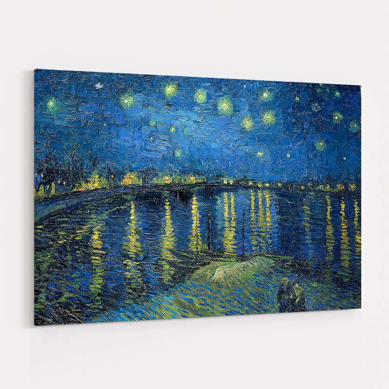 Starry Night Over The Rhone 1888 by Vincent Van Gogh wall art