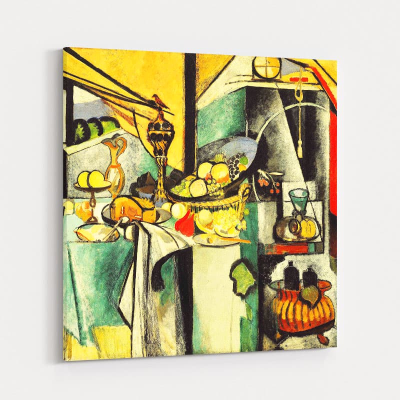 Still Life after Jan Davidsz. de Heem's La Desserte by Henri Matisse wall art