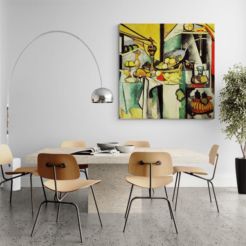 Still Life after Jan Davidsz. de Heem's La Desserte by Henri Matisse wall art from Glam Wall Art
