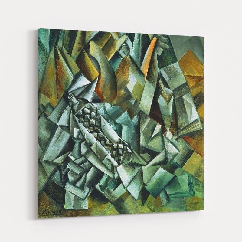 Still Life with Liqueur Bottle by Pablo Picasso wall art