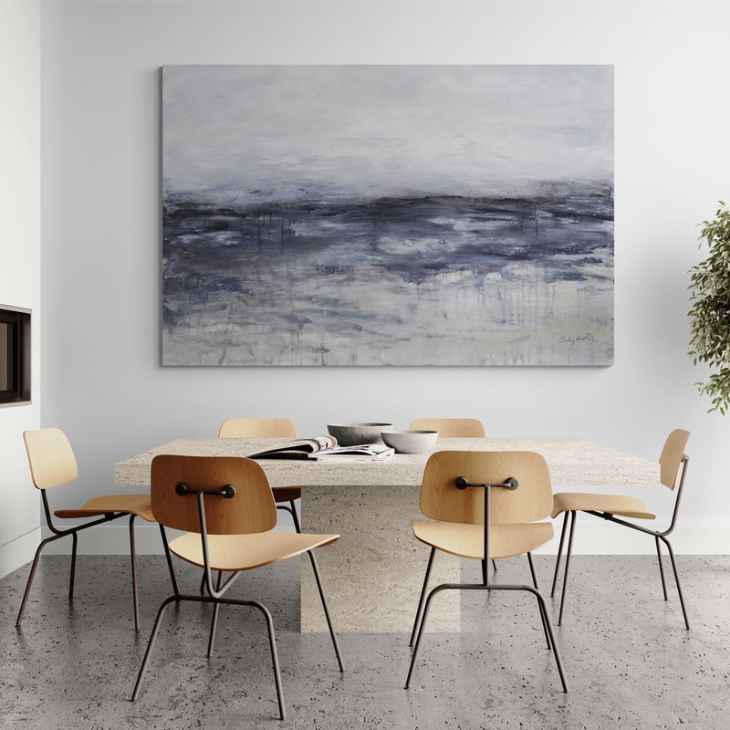 Stormy Seas by Courtney Prahl wall art from Glam Wall Art