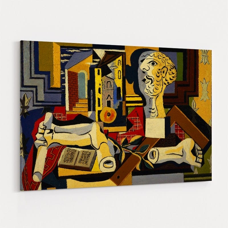Studio With Plaster Head by Pablo Picasso wall art