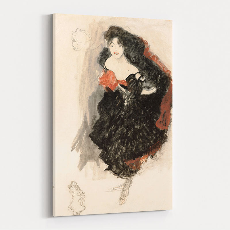Study for Judith II by Gustav Klimt wall art