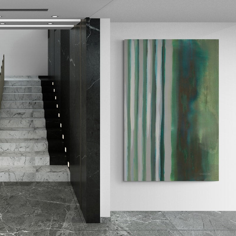 Study In Green I by Danhui Nai wall art from Glam Wall Art