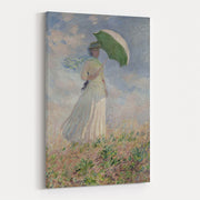 Study of a Figure Outdoors Facing Right 1886 by Claude Monet wall art