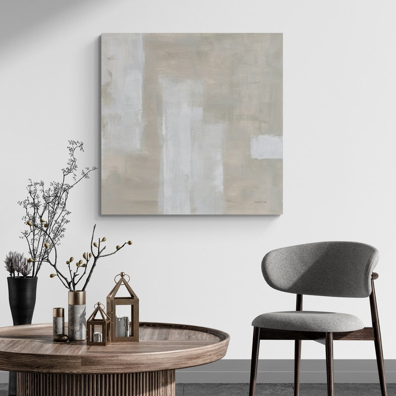 Subtle Serenity by Danhui Nai wall art in a living room