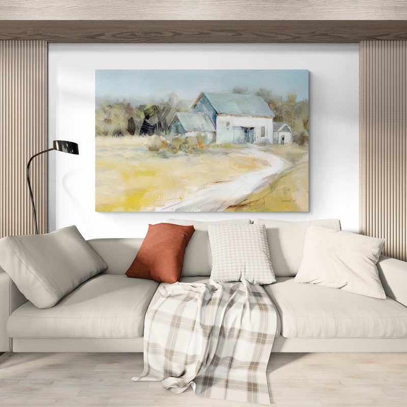Summer Barn by Danhui Nai wall art from Glam Wall Art