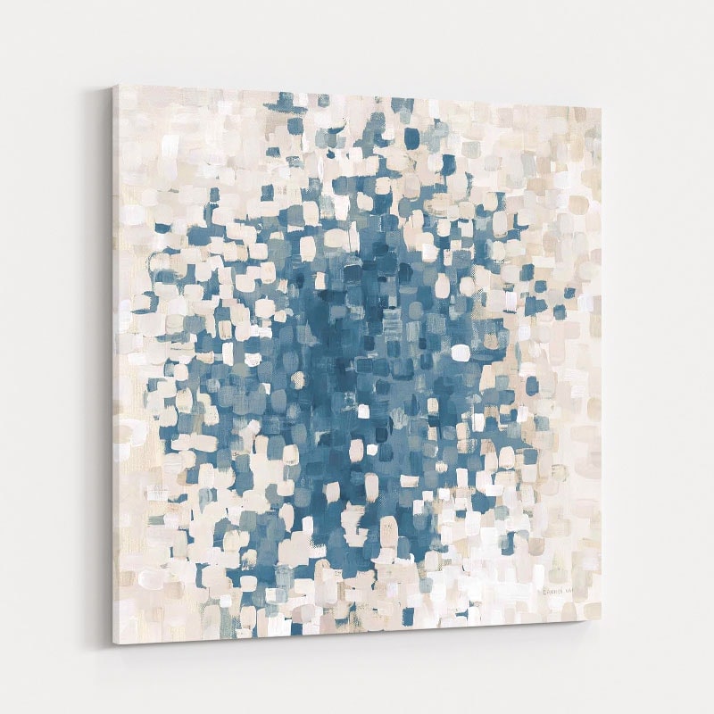 Summer Blocks Blue Sand by Danhui Nai wall art