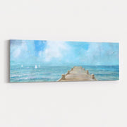 Summer Dock Panel by Danhui Nai wall art