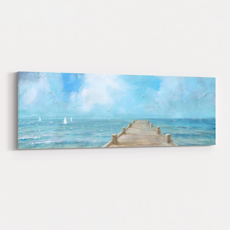 Summer Dock Panel by Danhui Nai wall art