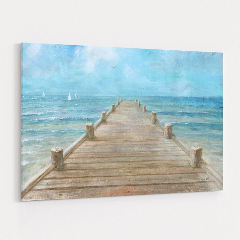 Summer Dock by Danhui Nai wall art