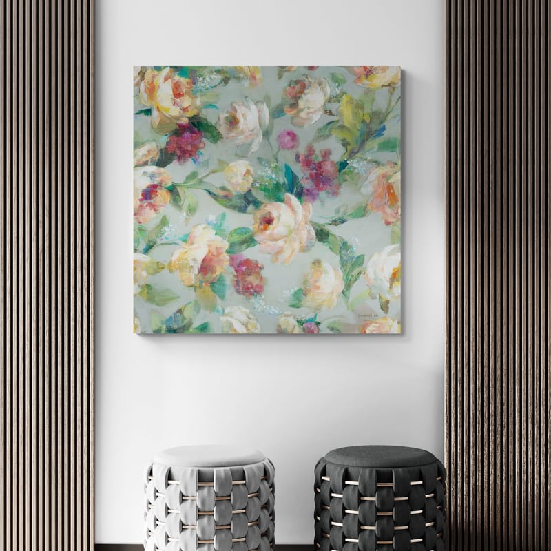 Summer Garden Pattern I by Danhui Nai wall art from Glam Wall Art