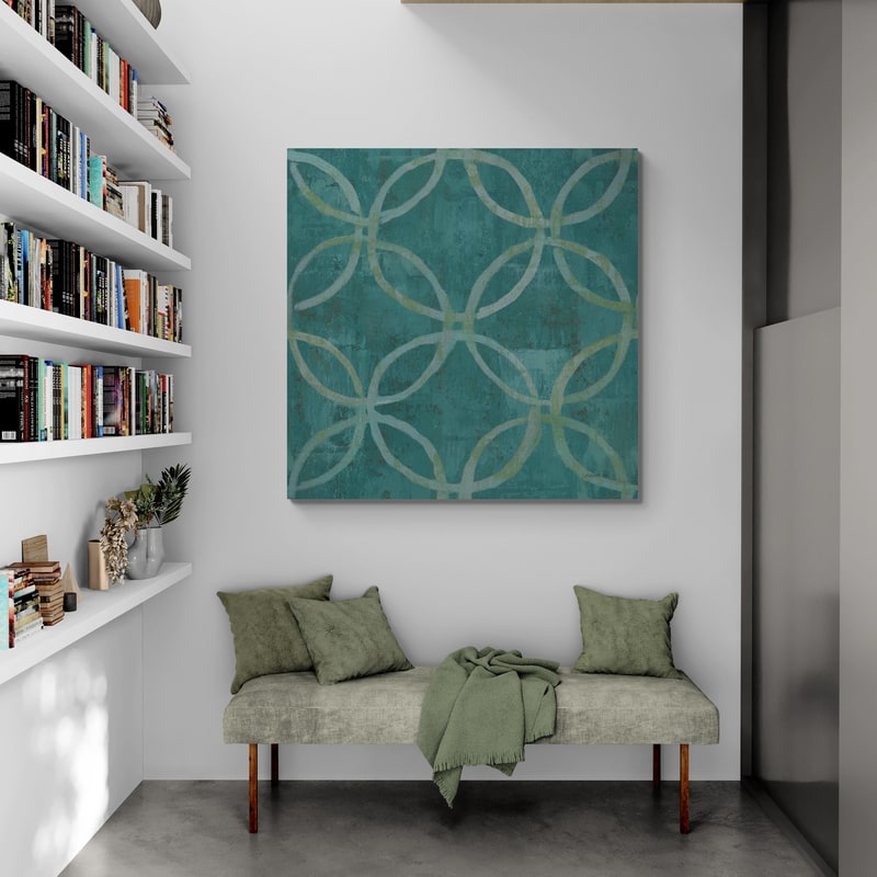 Summer Garden Pattern VIIB by Danhui Nai wall art from Glam Wall Art
