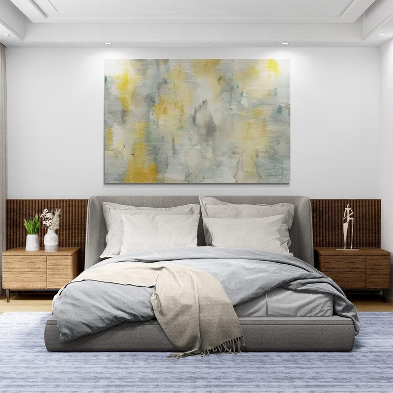 Summer Shower by Danhui Nai wall art in a bedroom