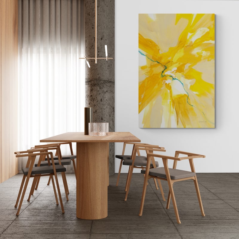 Sunburst by Danhui Nai wall art from Glam Wall Art