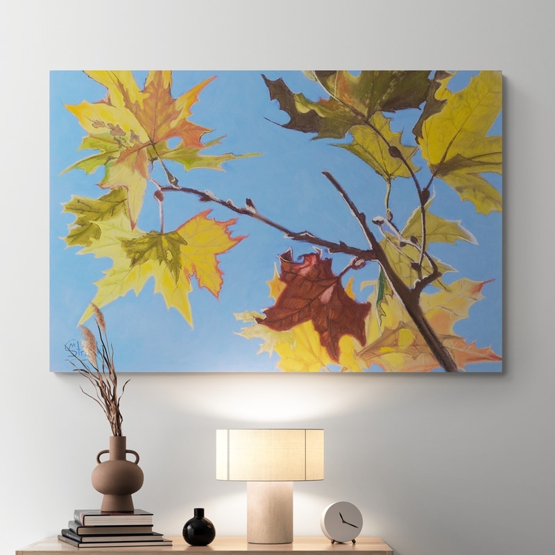 Suncatcher by Marina Strijakova wall art in a hallway