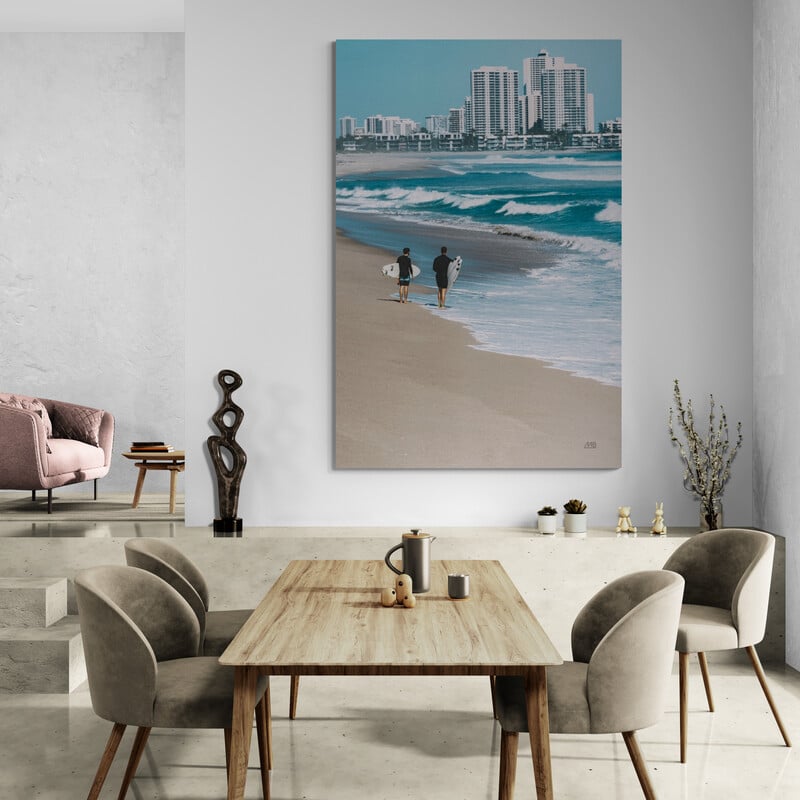 Surf Day by Max Blakesberg Studios wall art from Glam Wall Art