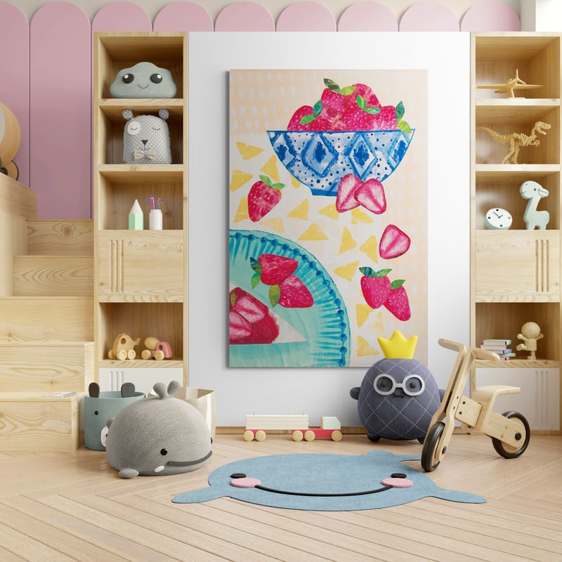 Tablescape Dessert by Courtney Prahl wall art from Glam Wall Art