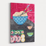 Tablescape Sushi by Courtney Prahl wall art