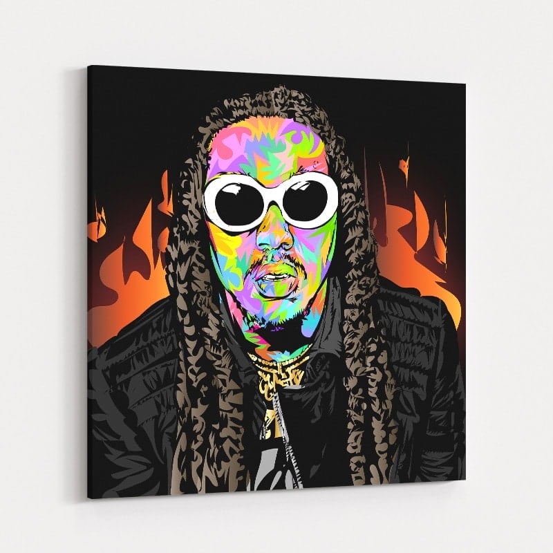 Takeoff RIP by Technodrome1 wall art