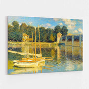 The Argenteuil Bridge by Claude Monet wall art