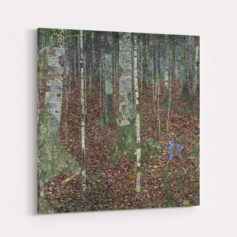 The Birch Wood by Gustav Klimt wall art