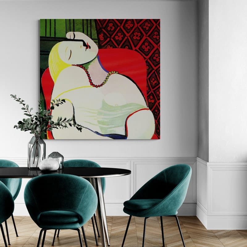 The Dream II by Pablo Picasso wall art from Glam Wall Art