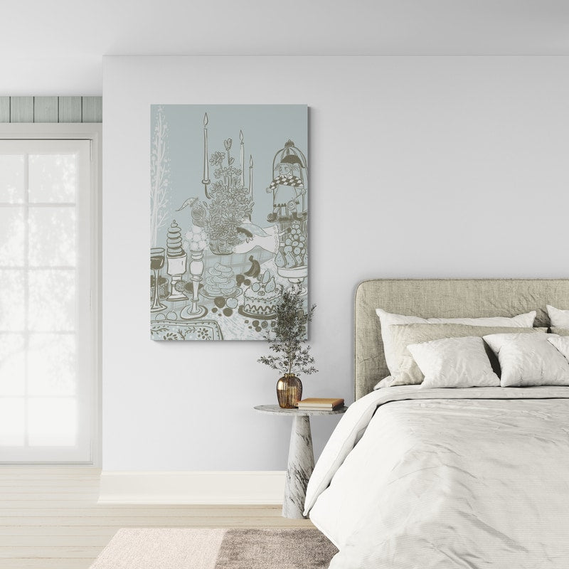The Fairies' Feast by Lisha Sun wall art from Glam Wall Art