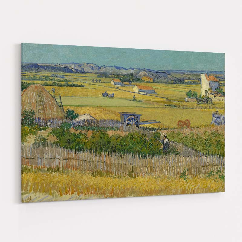The Harvest 1888 by Vincent Van Gogh wall art