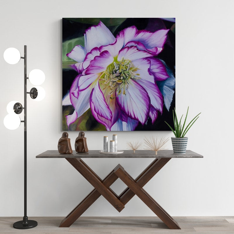 The Hellebore I by Marina Strijakova wall art from Glam Wall Art