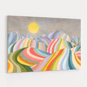 The Hills Roll On by Danhui Nai wall art