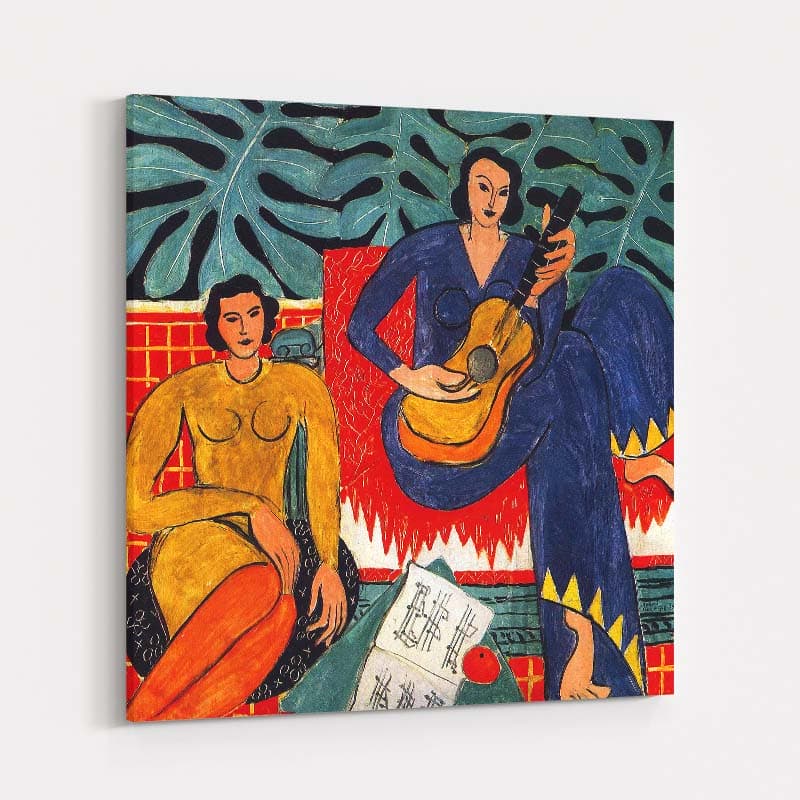 The Music (La Musique) by Henri Matisse wall art