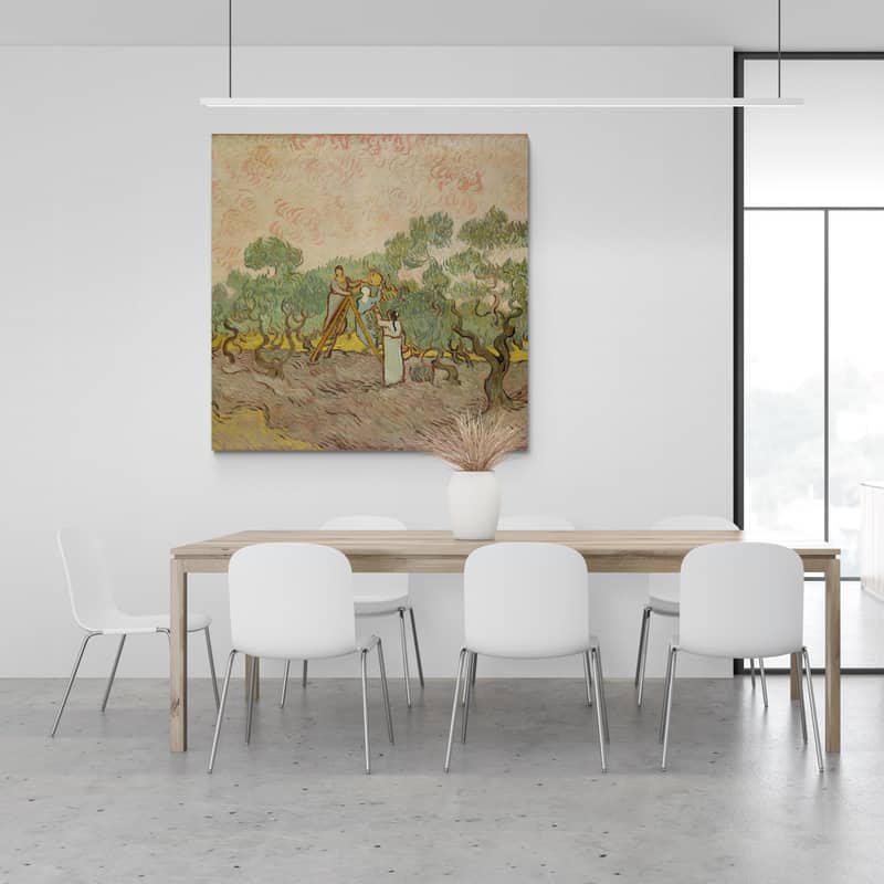 The Olive Orchard 1889 II by Vincent Van Gogh wall art from Glam Wall Art