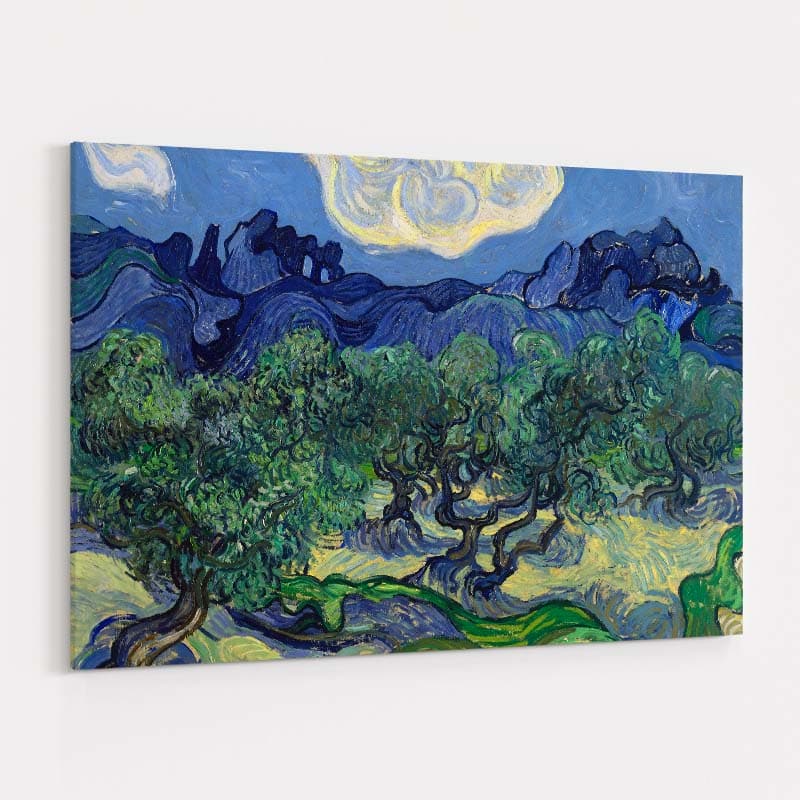 The Olive Trees 1889 by Vincent Van Gogh wall art