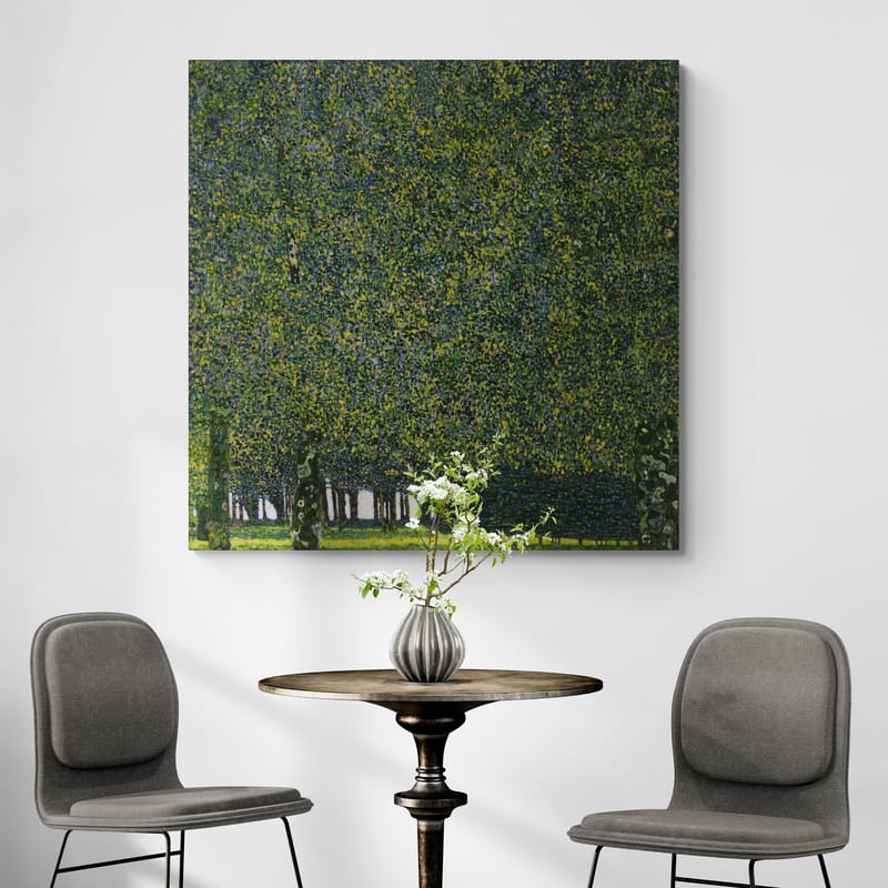 The Park by Gustav Klimt wall art from Glam Wall Art