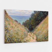 The Path at La Cavee, Pourville 1882 by Claude Monet wall art