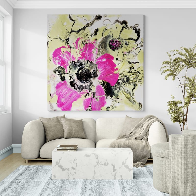 The Queen of Fairies by Marina Strijakova wall art in a living room