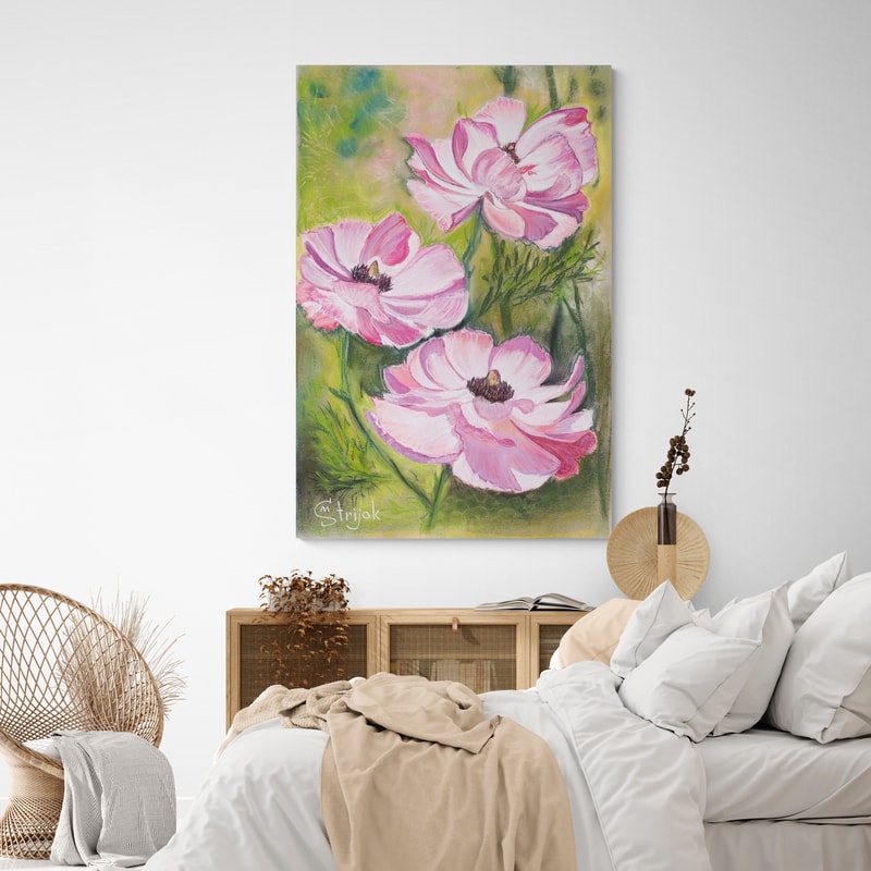 The Ranunculus by Marina Strijakova wall art from Glam Wall Art