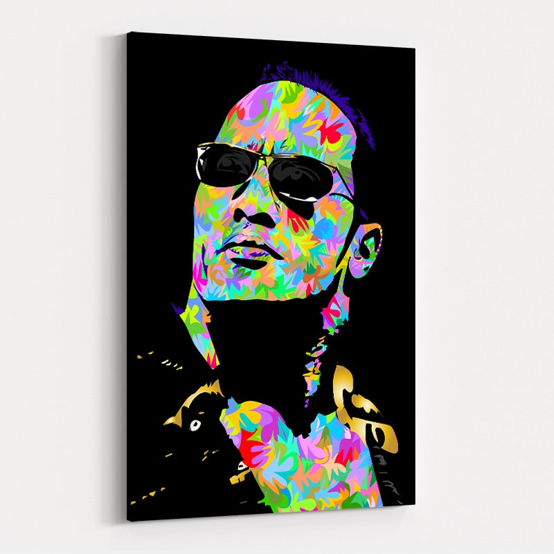The Rock 2024 by Technodrome1 wall art