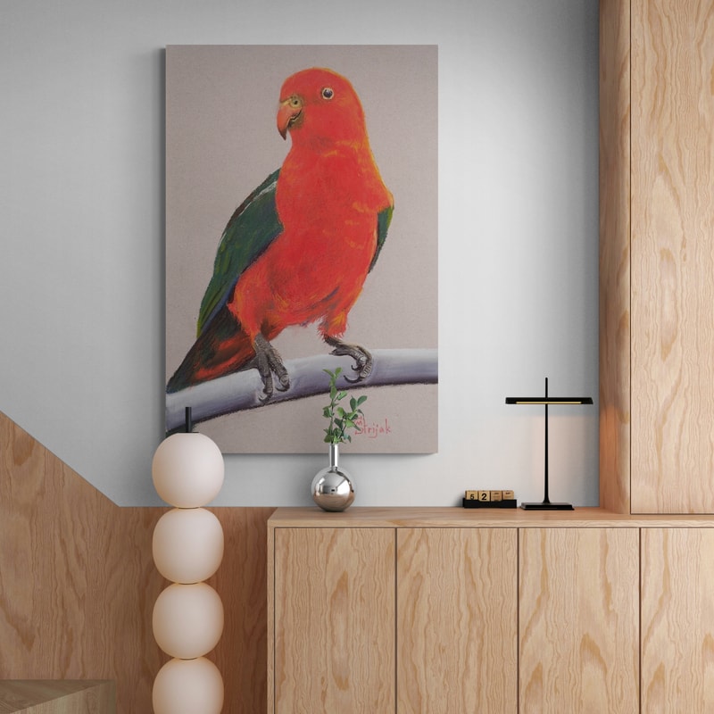 The Royal Gaze by Marina Strijakova wall art from Glam Wall Art
