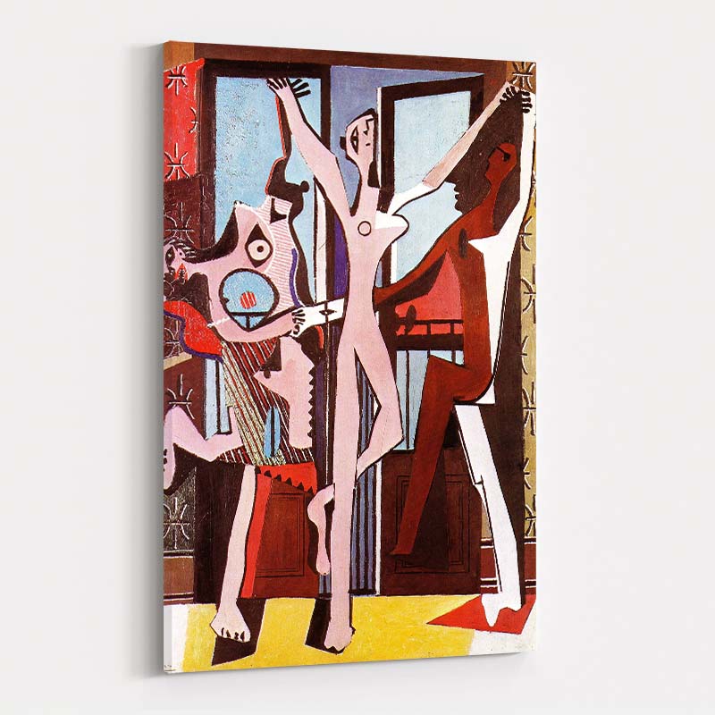 The Three Dancers by Pablo Picasso wall art