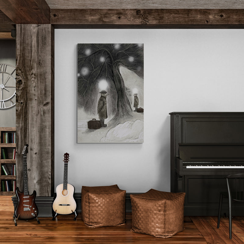 The Traveler - Dream by Lisha Sun wall art from Glam Wall Art
